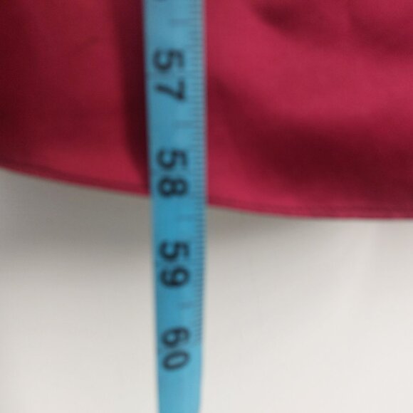 Alfred Angelo Red Velvet Satin Gown Size 20W Formal Romantic Holiday Dress - Picture 13 of 15